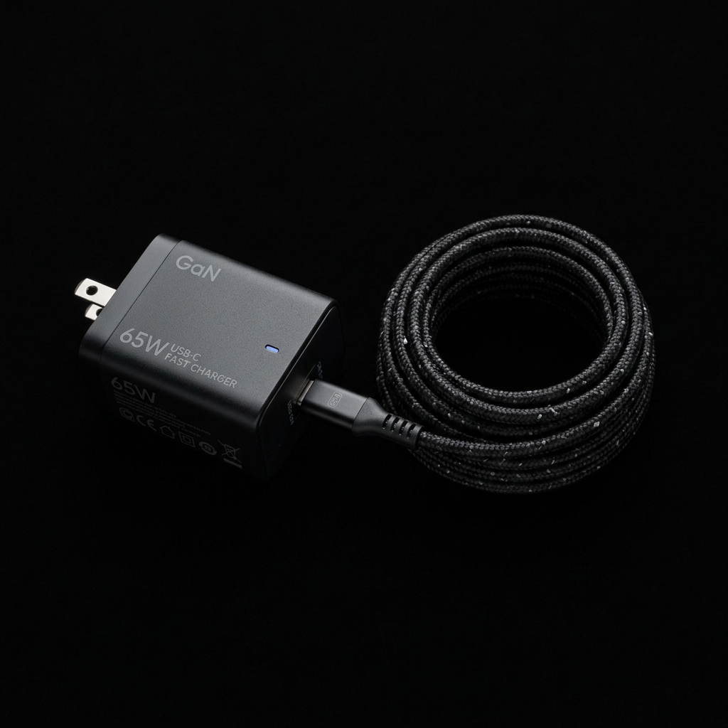 65W GaN USB-C Fast Charger